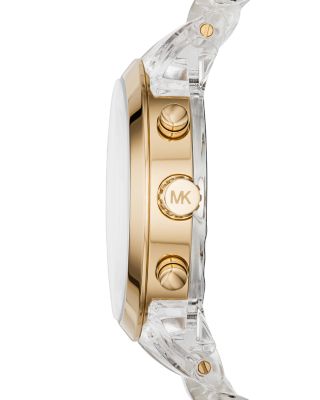 Michael Kors Clear Audrina Watch, 41.5mm | Bloomingdale