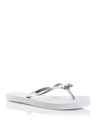 kate spade flip flops just married