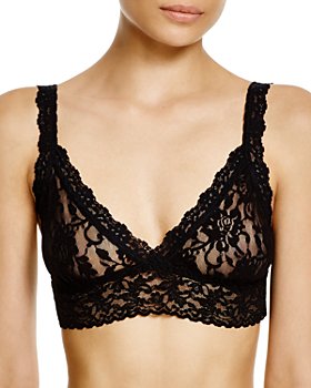 After Midnight Stretch Tulle Peekaboo Bralette