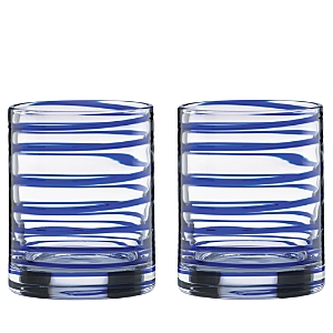 kate spade new york Charlotte Street Double Old-Fashioned Glass, Set of 2