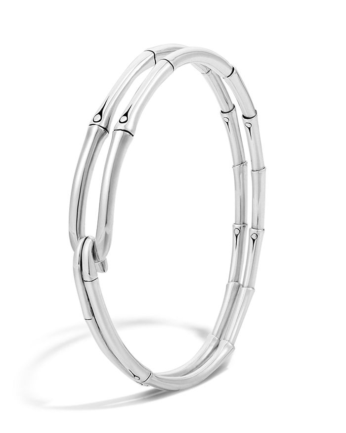 JOHN HARDY BAMBOO SILVER HOOK BRACELET,BB5808XM