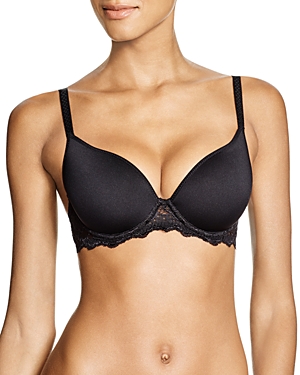 Simone Perele Caresse 3D Plunge Lace Underwire Bra Simone Perele Caresse 3D Plunge Lace Underwire Bra