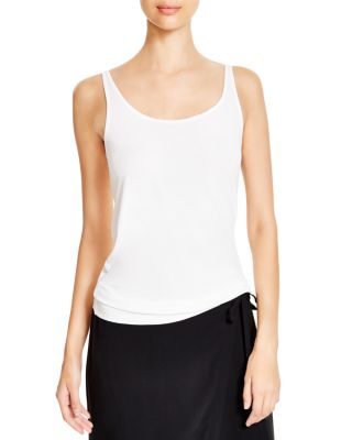 Eileen Fisher - System Scoop Neck Long Silk Cami