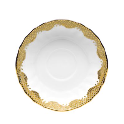 Fishscale Canton Saucer