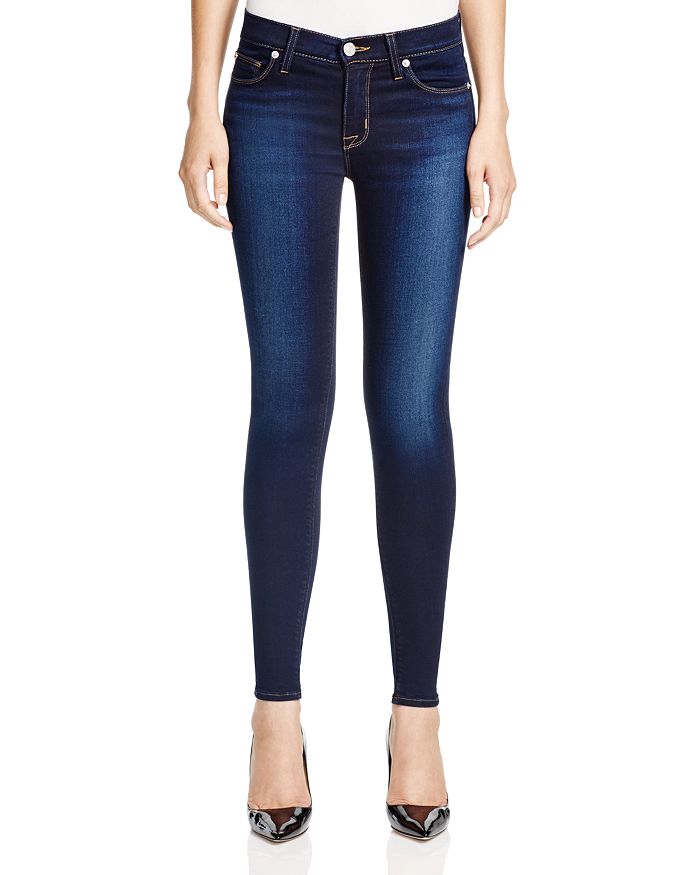 Hudson Nico Mid Rise Super Skinny Jeans in Redux | Bloomingdale's