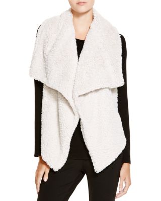 BB DAKOTA - Faux Shearling Sweater Vest