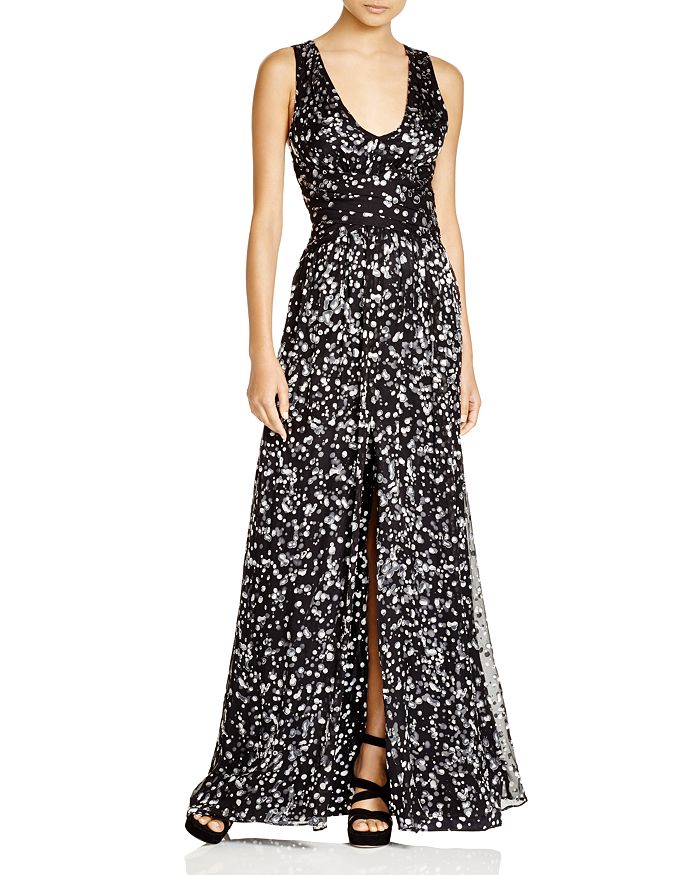 Parker - Sleeveless Printed Gown