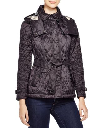 Burberry Short Finsbridge Quilted Coat | Bloomingdale's