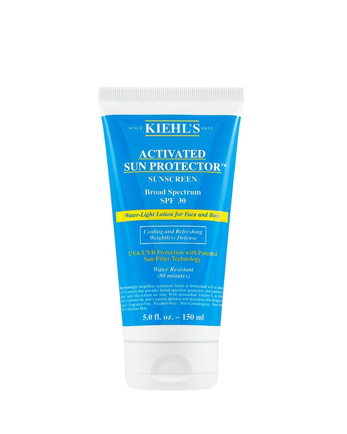 KIEHL'S SINCE 1851 1851 ACTIVATED SUN PROTECTOR WATER-LIGHT LOTION FOR FACE & BODY SPF 30,S19028