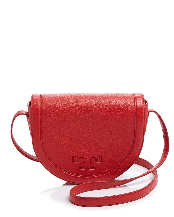 Tory Burch Seif T Leather Saddle Bag | Bloomingdale's