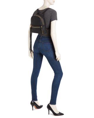 Rebecca Minkoff Small Lola Chain Backpack Mondo Stargazer Mini Convertible Backpack: Ripple Blue  main image 4
