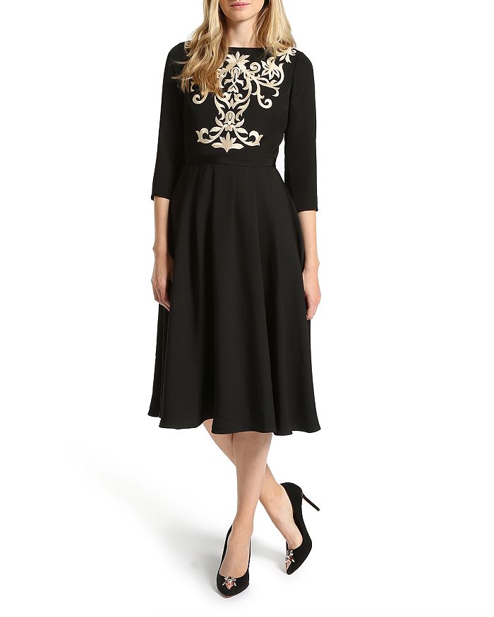 Ted baker on sale embroidered dress