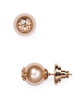 Tory Burch Simulated Pearl Stud Earrings Bloomingdale S   8985733 Fpx.tif