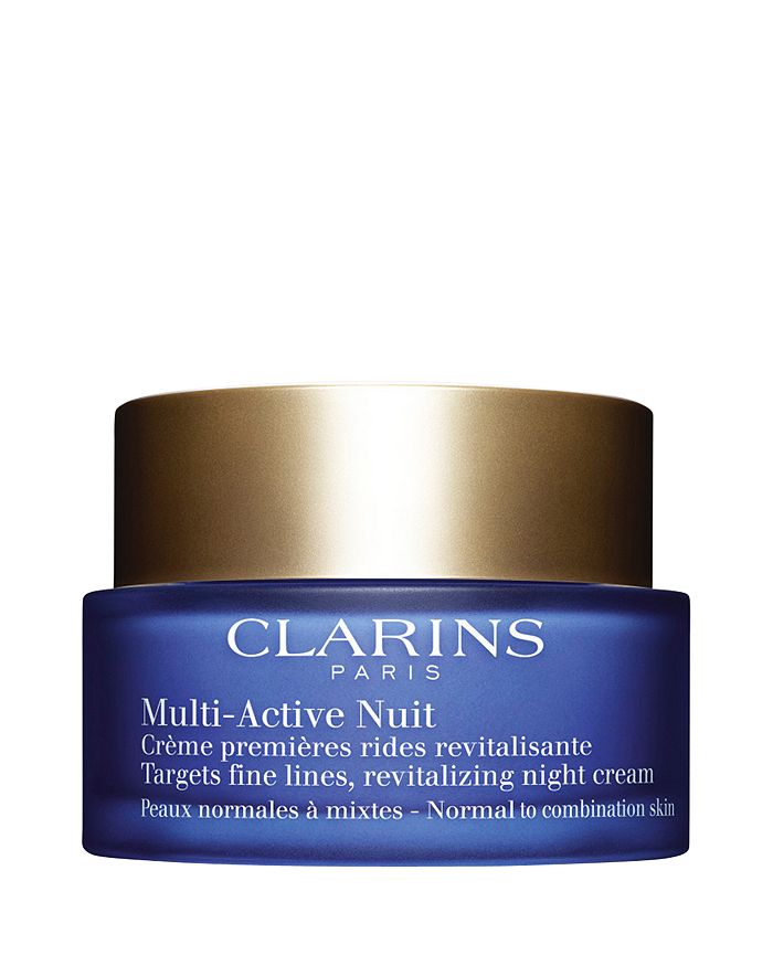 CLARINS MULTI-ACTIVE ANTI-AGING NIGHT MOISTURIZER FOR GLOWING SKIN,004533