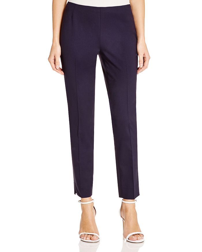 Lafayette 148 Stanton Ankle Pants In Ink
