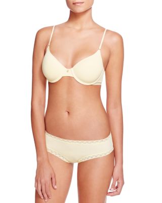 Natori Understated Contour Underwire T-Shirt Bra & Bliss French Cut Bikini