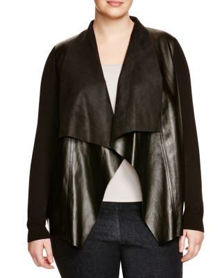 michael kors faux leather jacket