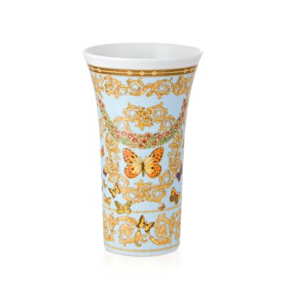 Versace - Butterfly Garden Vase, 10"