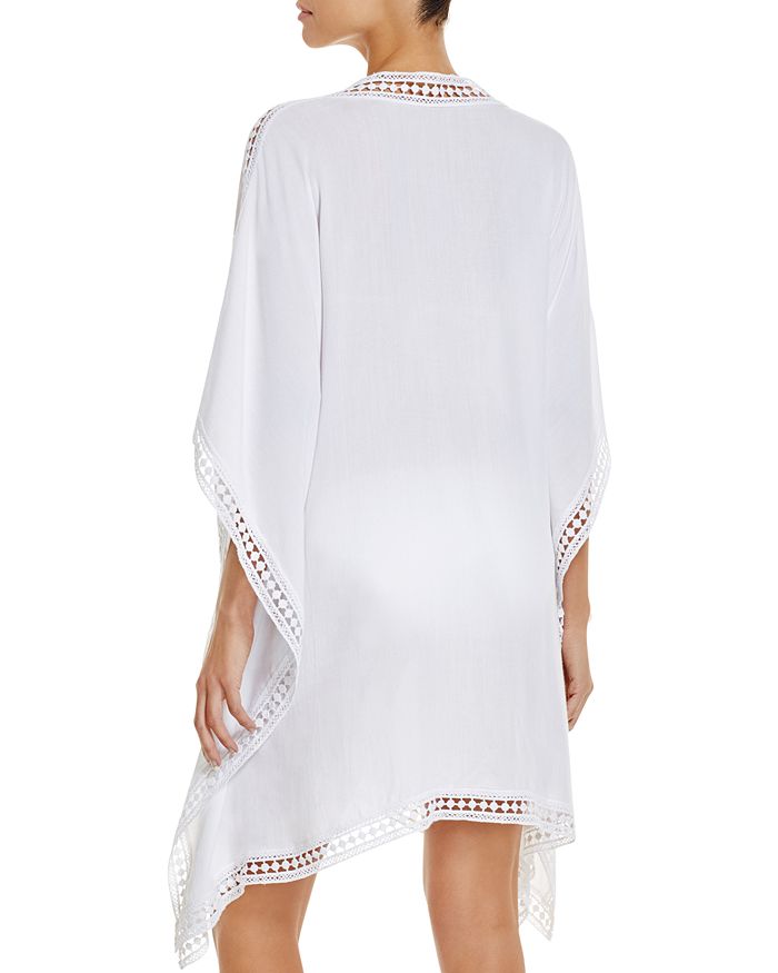 Shop Tommy Bahama Lace Trim Tunic Swim Cover-up - 100% Exclusive In White