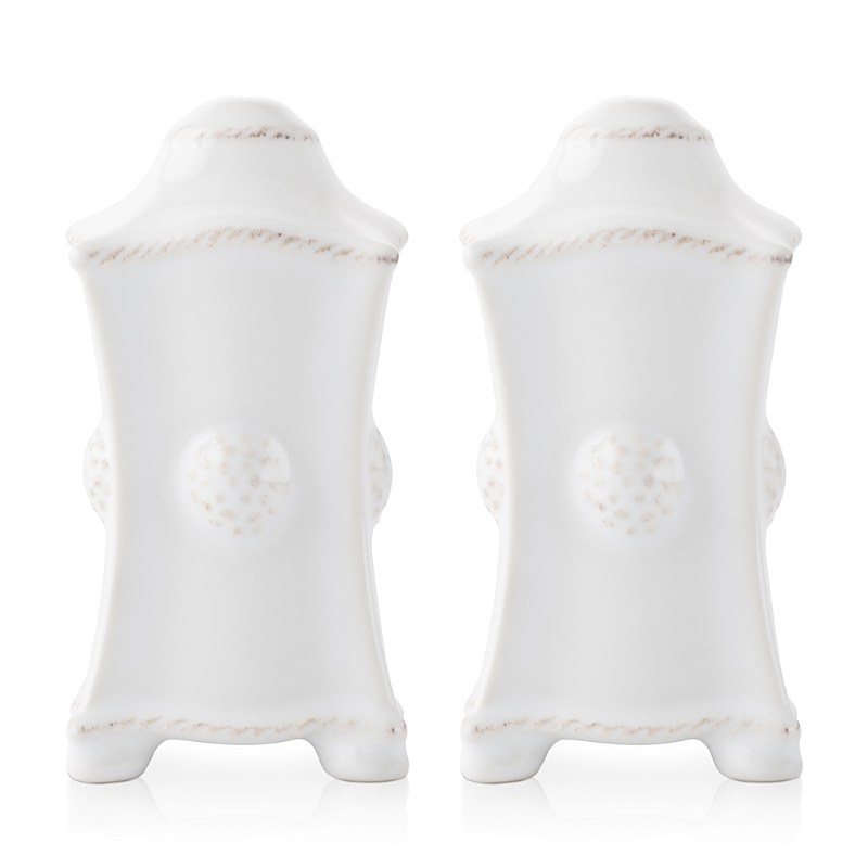 Juliska Berry & Thread Whitewash Salt & Pepper Set In Whitewash