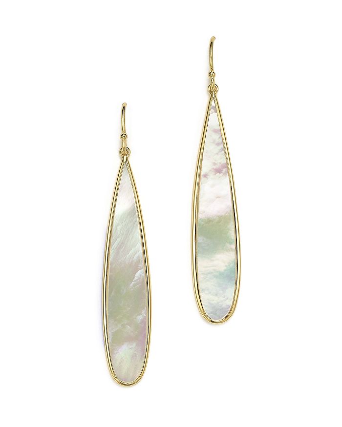 IPPOLITA 18K YELLOW GOLD ROCK CANDY DROP EARRINGS WITH MOTHER-OF-PEARL,GE1568MOP