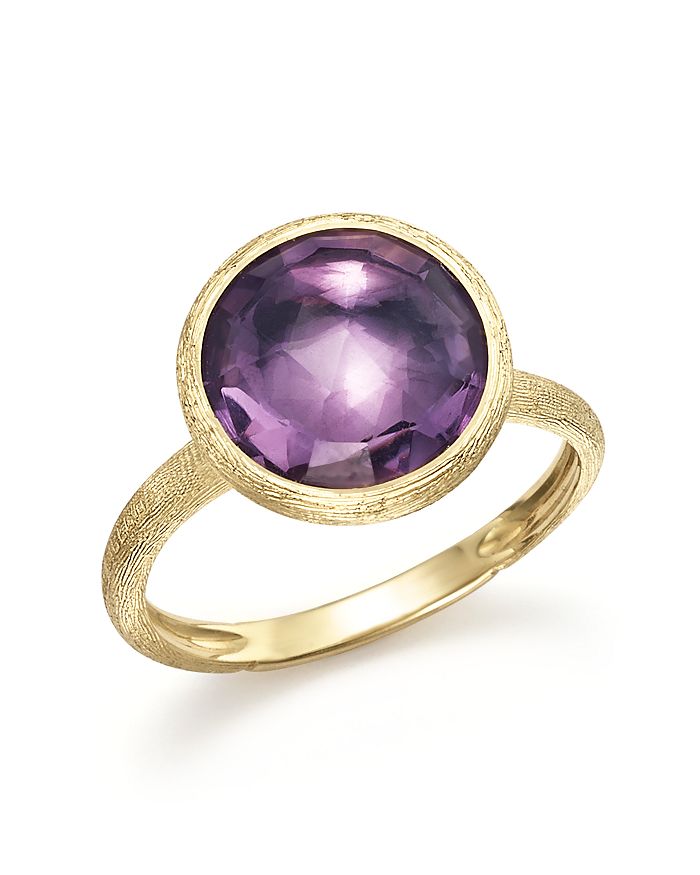 MARCO BICEGO 18K YELLOW GOLD JAIPUR RING WITH AMETHYST,AB586-AT01-Y