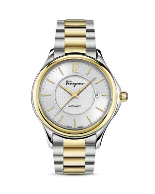 FERRAGAMO - Time Two-Tone Automatic Watch, 41mm