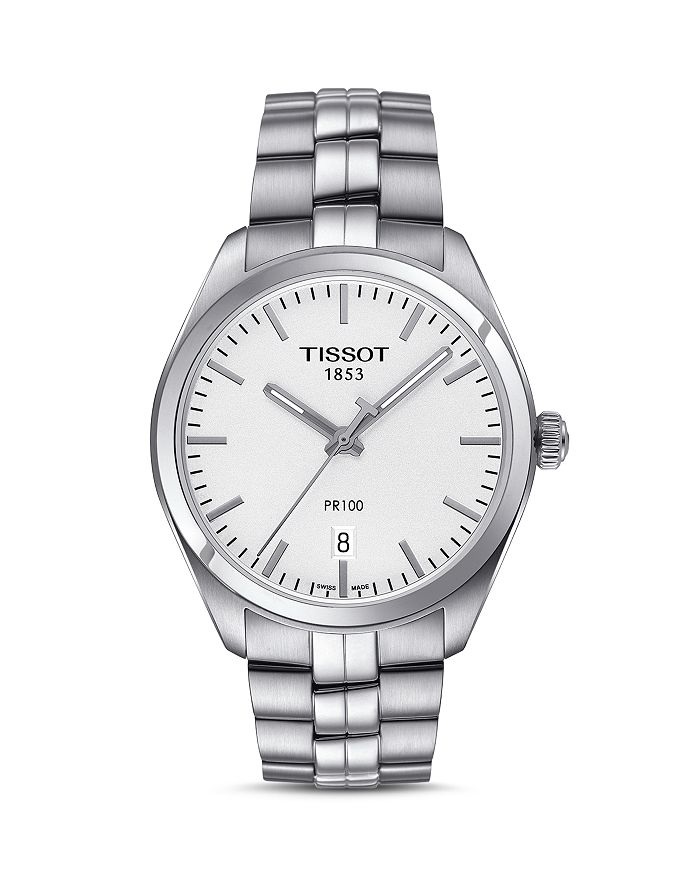 Tissot pr best sale 100 stainless steel