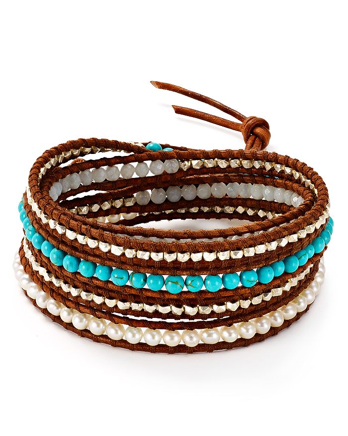 Chan Luu Turquoise Wrap Bracelet | Bloomingdale's