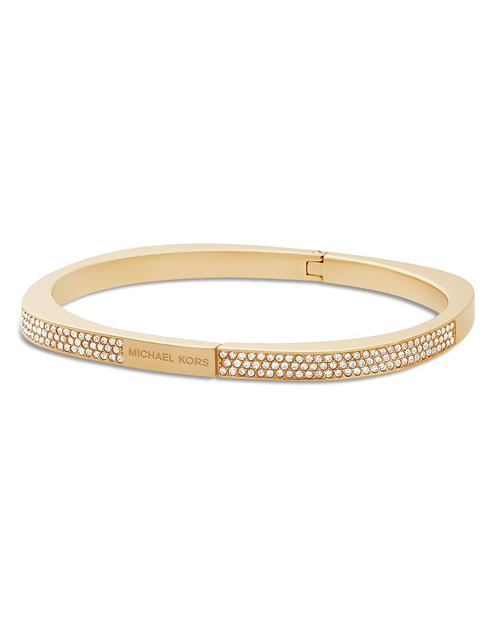 Michael Kors Pav Cushion Hinge Bangle Bloomingdale s