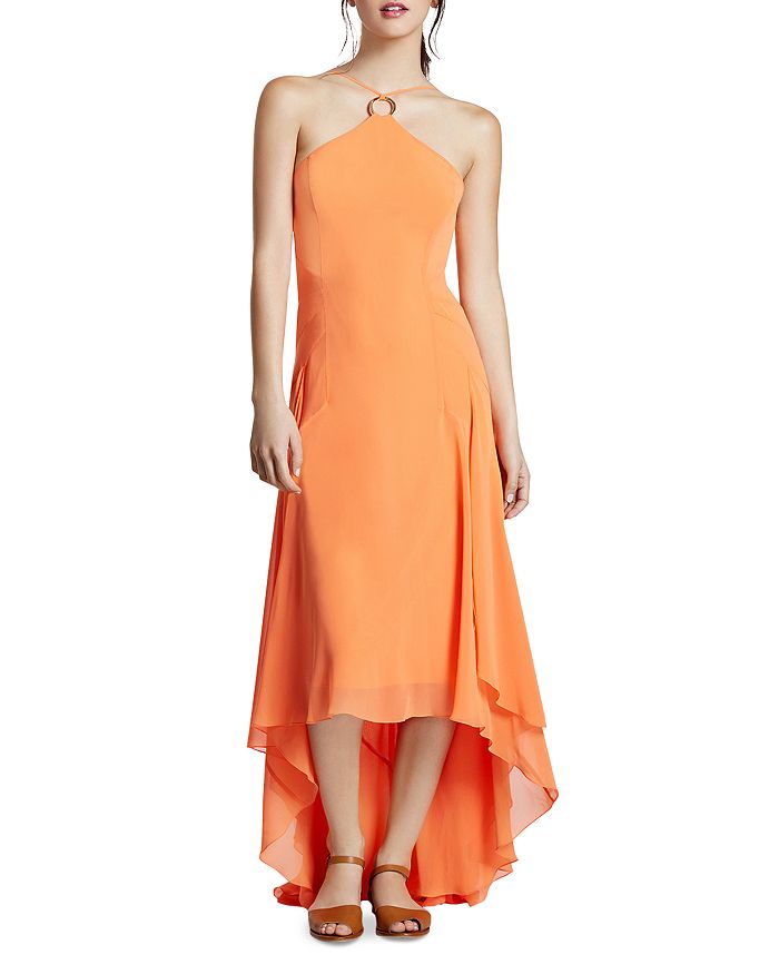 HALSTON HERITAGE HALSTON Open Back Gown Bloomingdale s