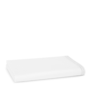 Hudson Park Collection Italian Percale Queen Flat Sheet - 100% Exclusive In White