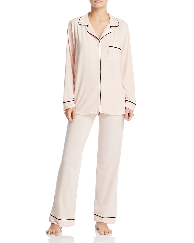Eberjey 'giselle' Pajamas In Sorbet/black