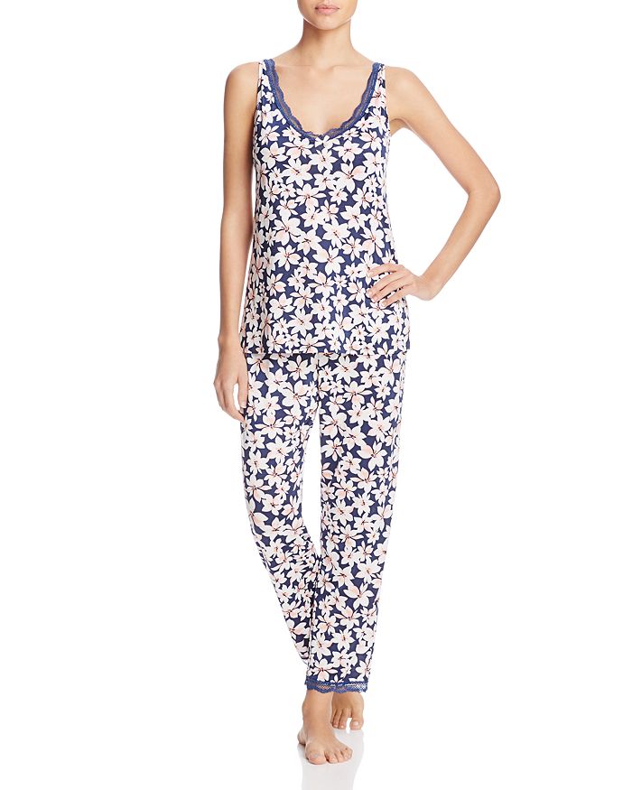 Oscar de la renta pink label pajama 2025 set