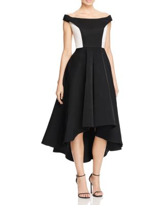 KAREN MILLEN Atelier Off-the-Shoulder Dress | Bloomingdale's Women
