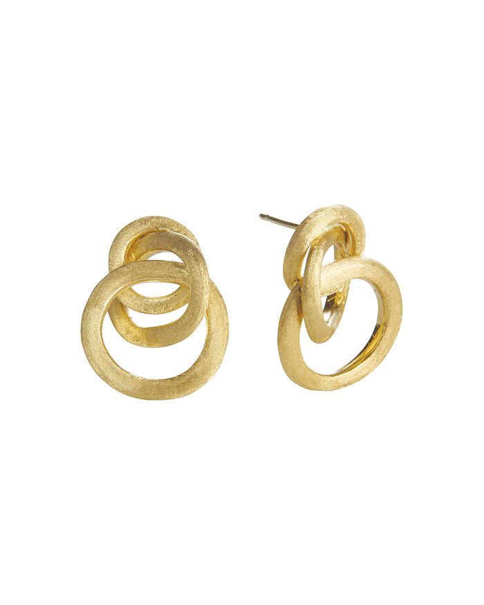 Shop Marco Bicego Jaipur 18k Yellow Gold Loop Earrings