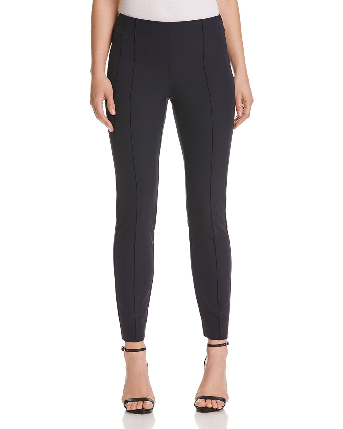 Lafayette 148 New York Slim Pintuck City Pants