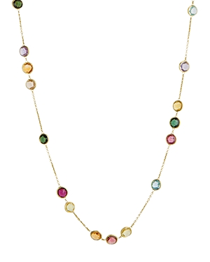 Marco Bicego 18K Gold Jaipur Mixed Stone Necklace, 36