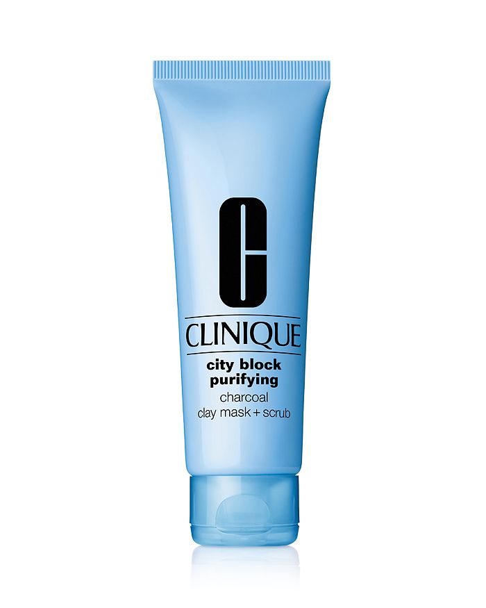CLINIQUE CITY BLOCK PURIFYING CHARCOAL CLAY FACE MASK + SCRUB,ZMXT01