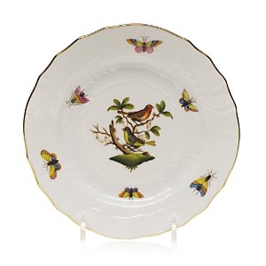 Herend Rothschild Bird Bread & Butter Plate #3 In Motif 03