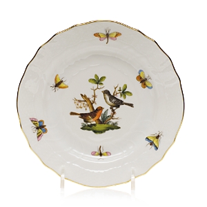 Herend Rothschild Bird Bread & Butter Plate In Motif 05