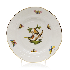 Shop Herend Rothschild Bird Bread & Butter Plate In Motif 08