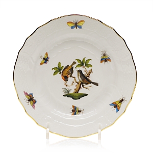 Herend Rothschild Bird Bread & Butter Plate #8 In Motif 12