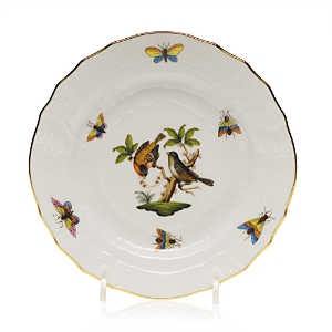 HEREND ROTHSCHILD BIRD BREAD & BUTTER PLATE,RO01515012