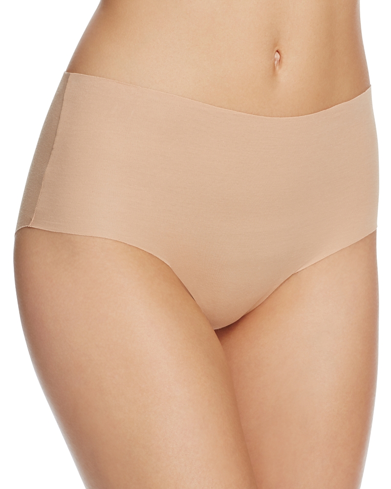 Hanro Invisible Cotton Full Brief In Beige