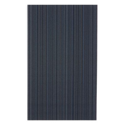Skinny Stripe Shag Utility Mat, 24" x 36"