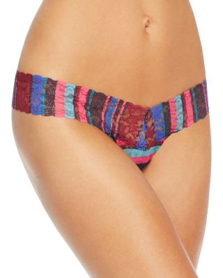 Hanky Panky Winter Stripe Low-Rise Thong #3C1584