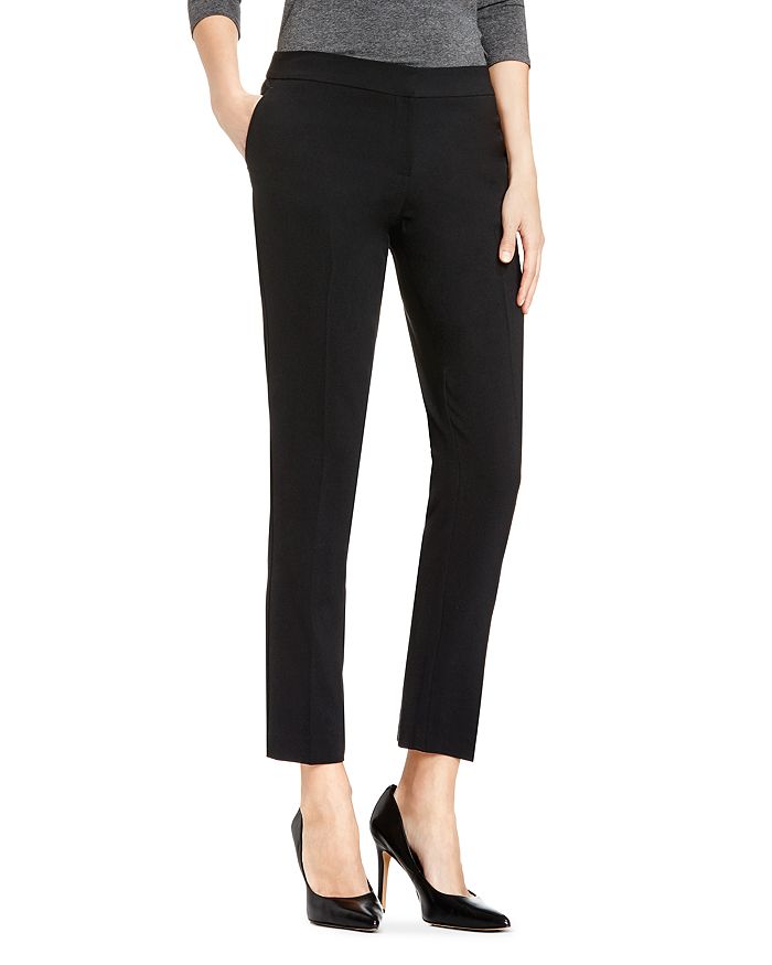 VINCE CAMUTO Textured Ankle Pants | Bloomingdale's
