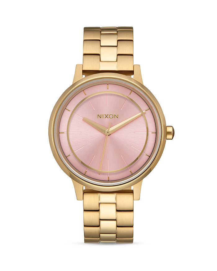 Nixon Kensington Watch, 37mm In Pink
