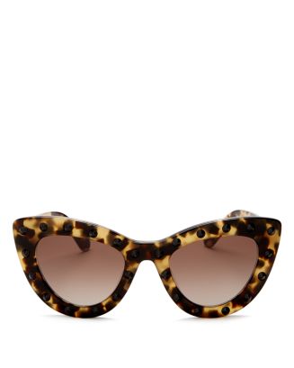 kate spade new york Women's Luann Cat Eye Sunglasses, 50mm | Bloomingdale's